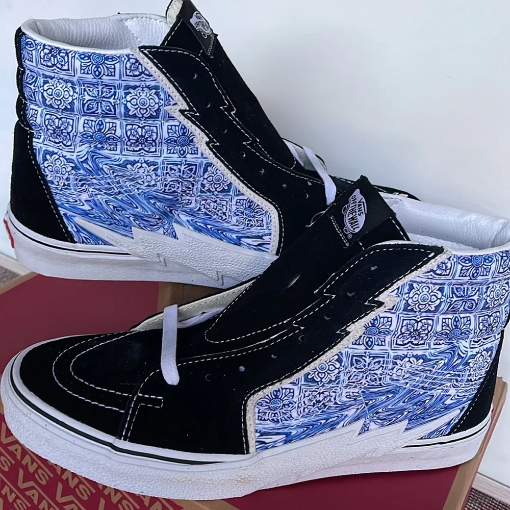 Vans WMNS Sk8-Hi Bolt Liquity Black VN0A5JIVBLK Sneakers